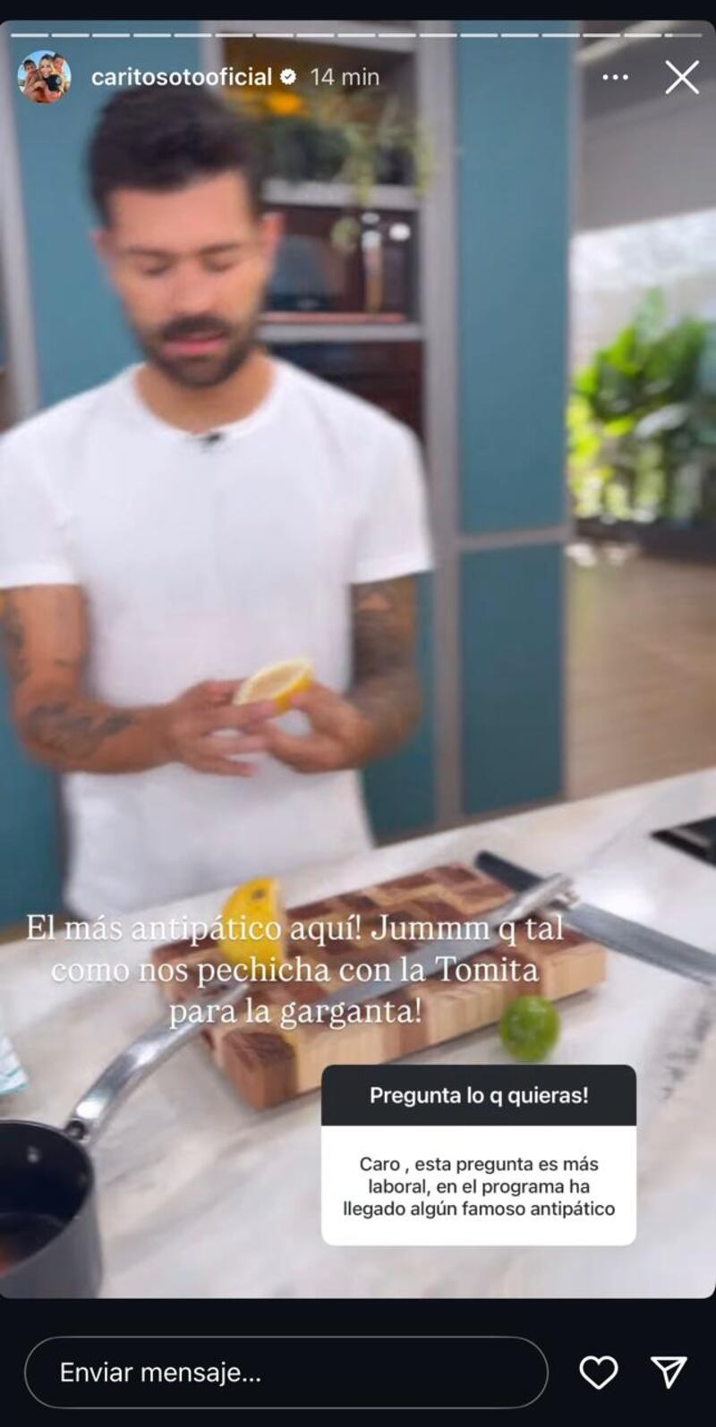 Carolina Soto de Día a día confesó si ha tenido compañeros antipáticos