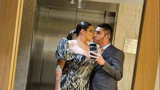 Kimberly Irene y su novio / Foto: Instagram @kimberly_lamaspreciosa