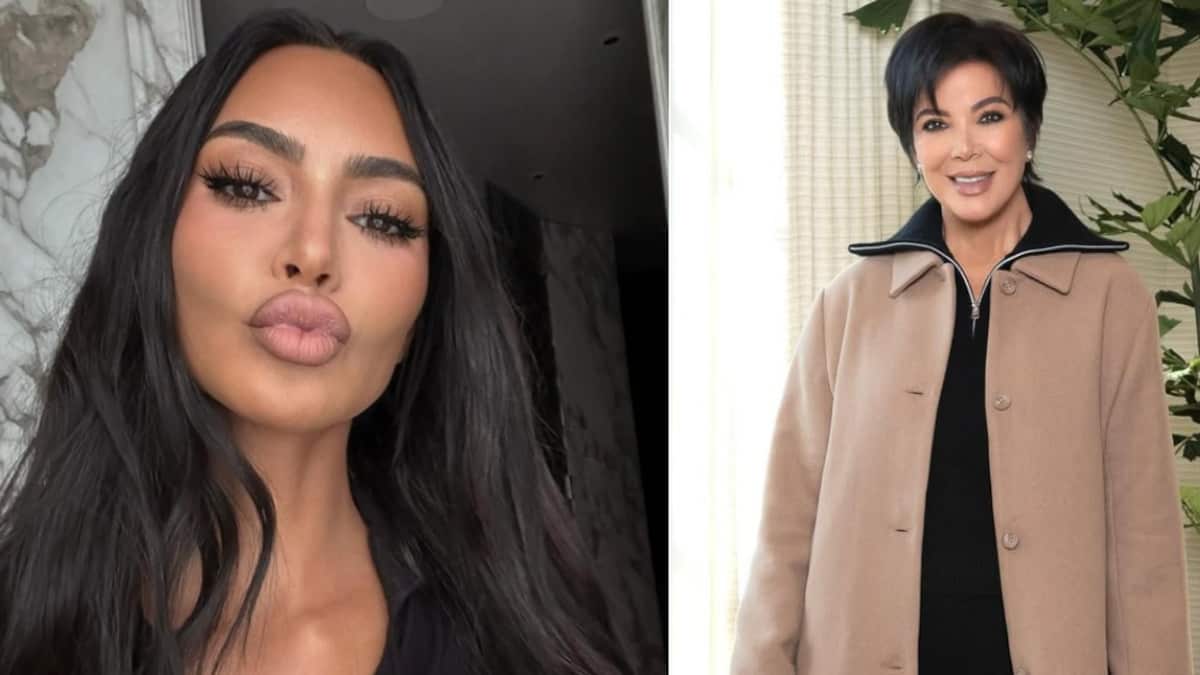 Kim Kardashian y Kris Jenner llamaron la atención por sus atuendos en los tribunales de París.