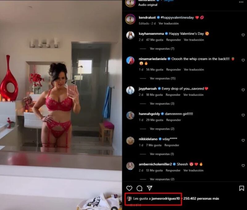 Like de James Rodriguez