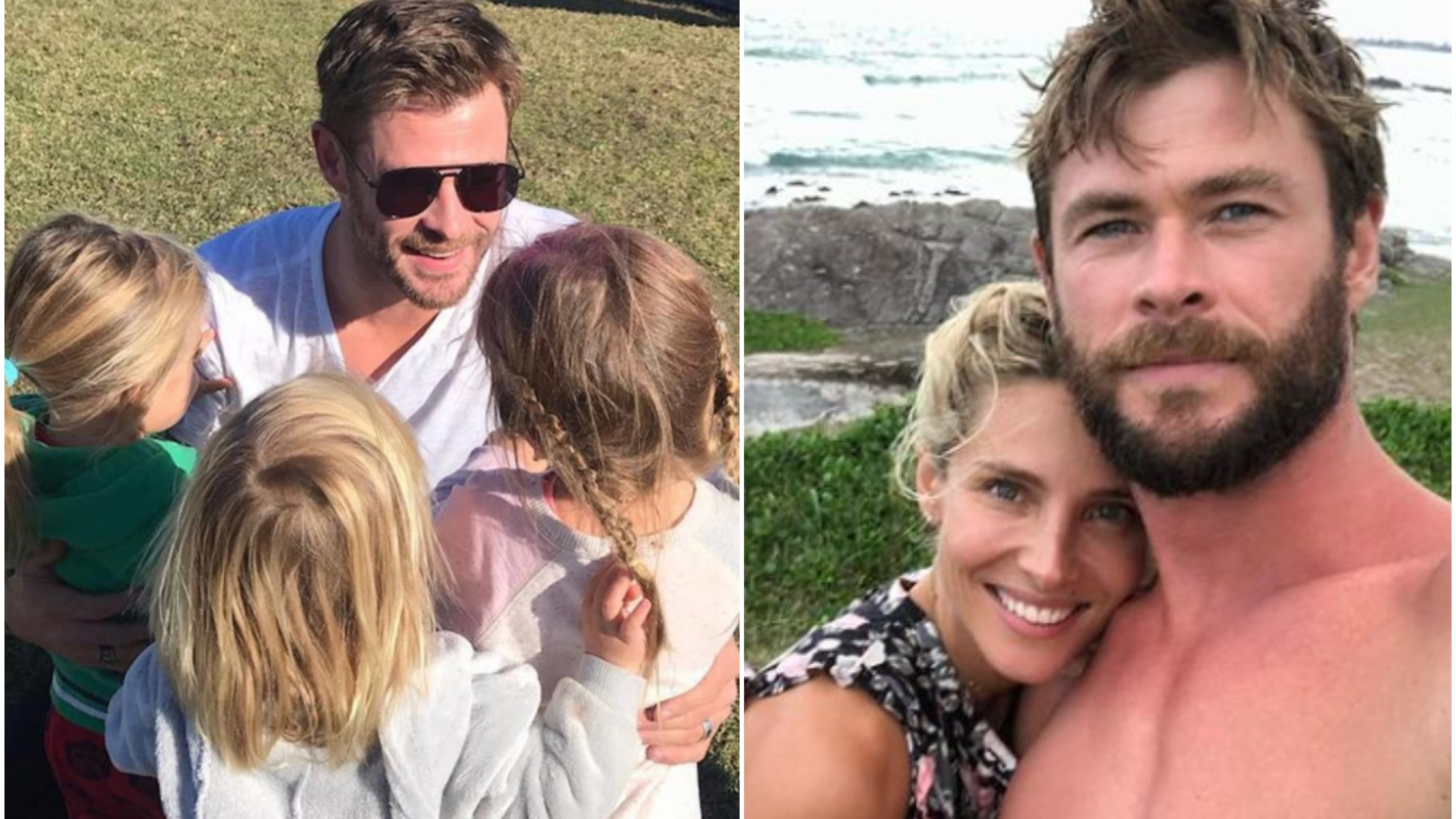 Chris Hemsworth familia