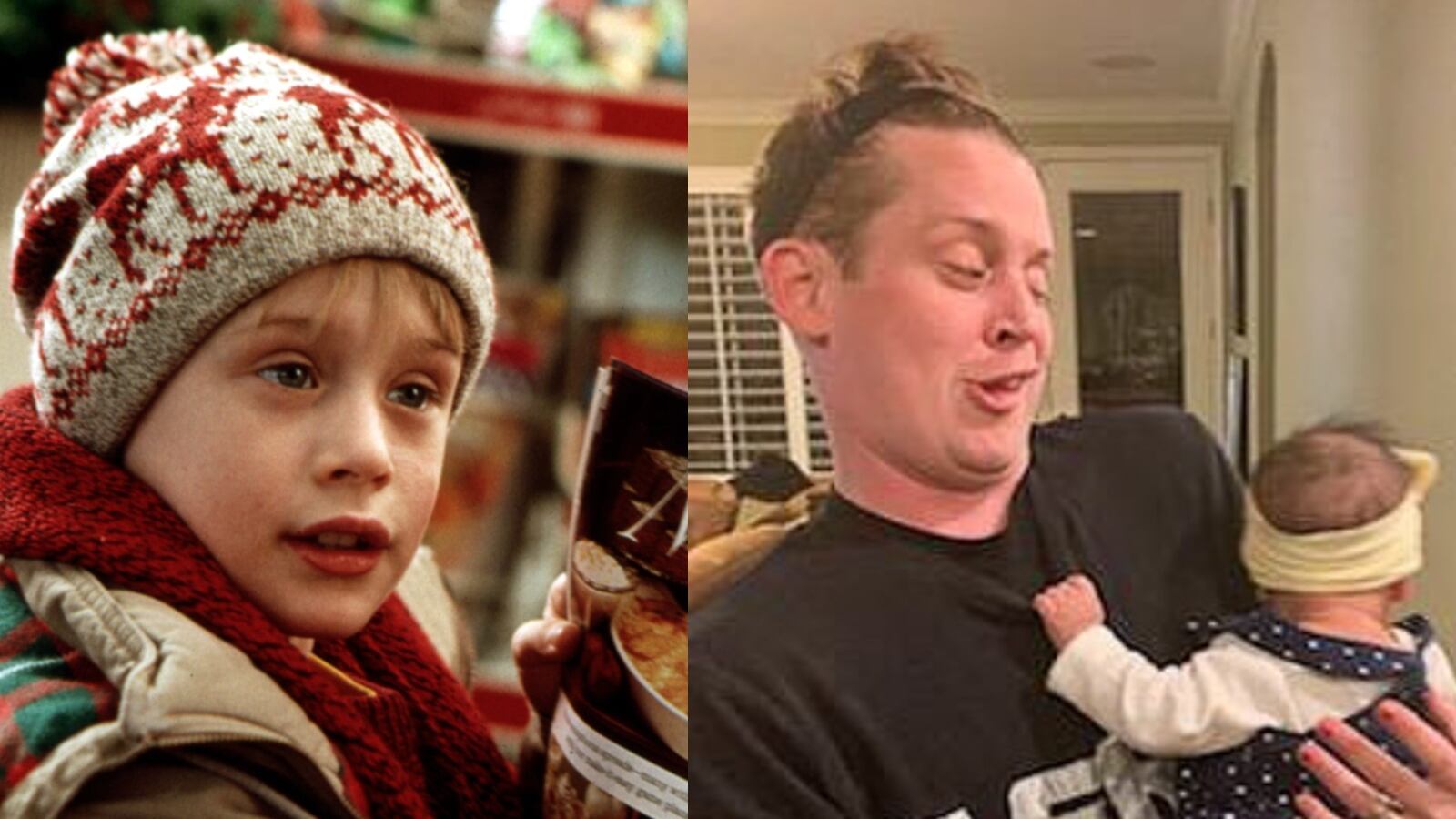 Macaulay Culkin aparece junto a su hijo y es idéntico a él, fans le recuerdan a Mi Pobre Angelito