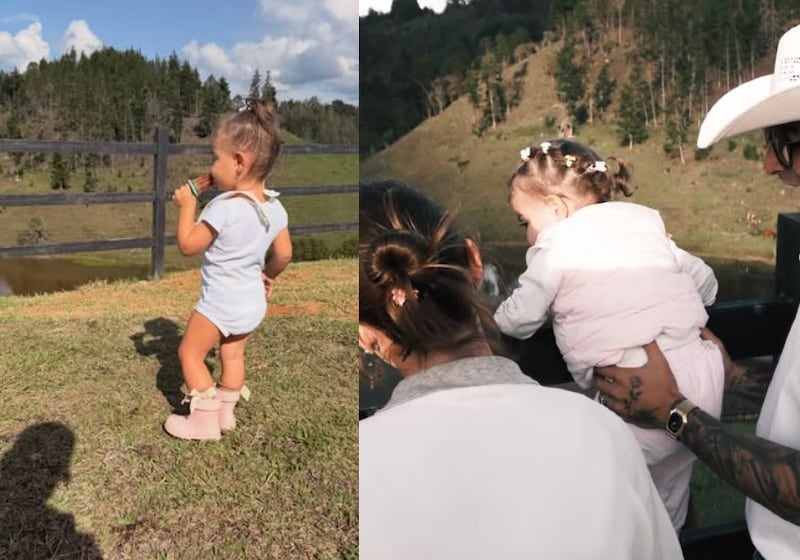 Maluma y Susana Gómez