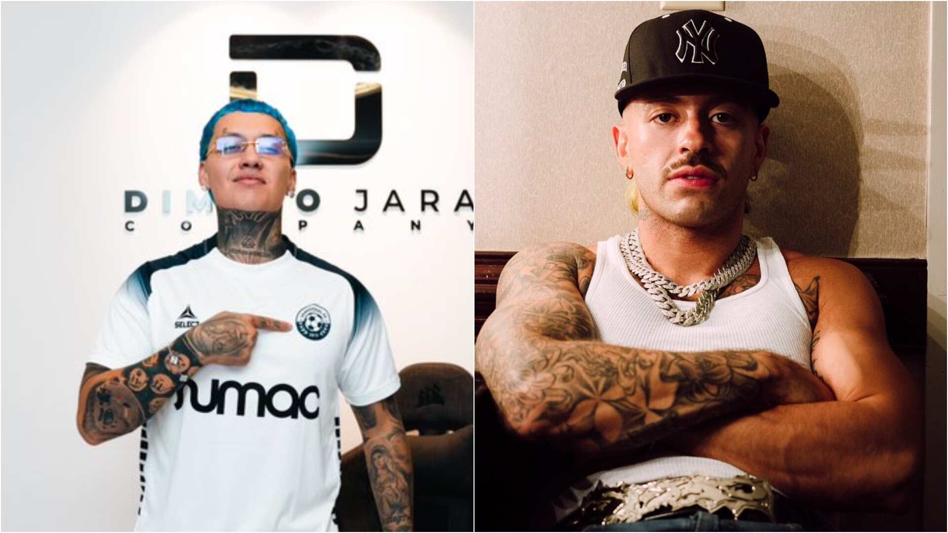 ¿Se pelearon Feid y Blessd en la final de la Copa América? La polémica entre los cantantes del género urbano (Redes sociales)