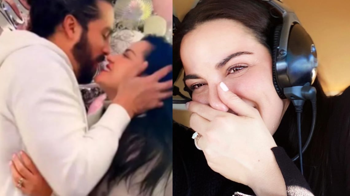 Maite Perroni dejó ver su pancita de embarazada por primera vez
