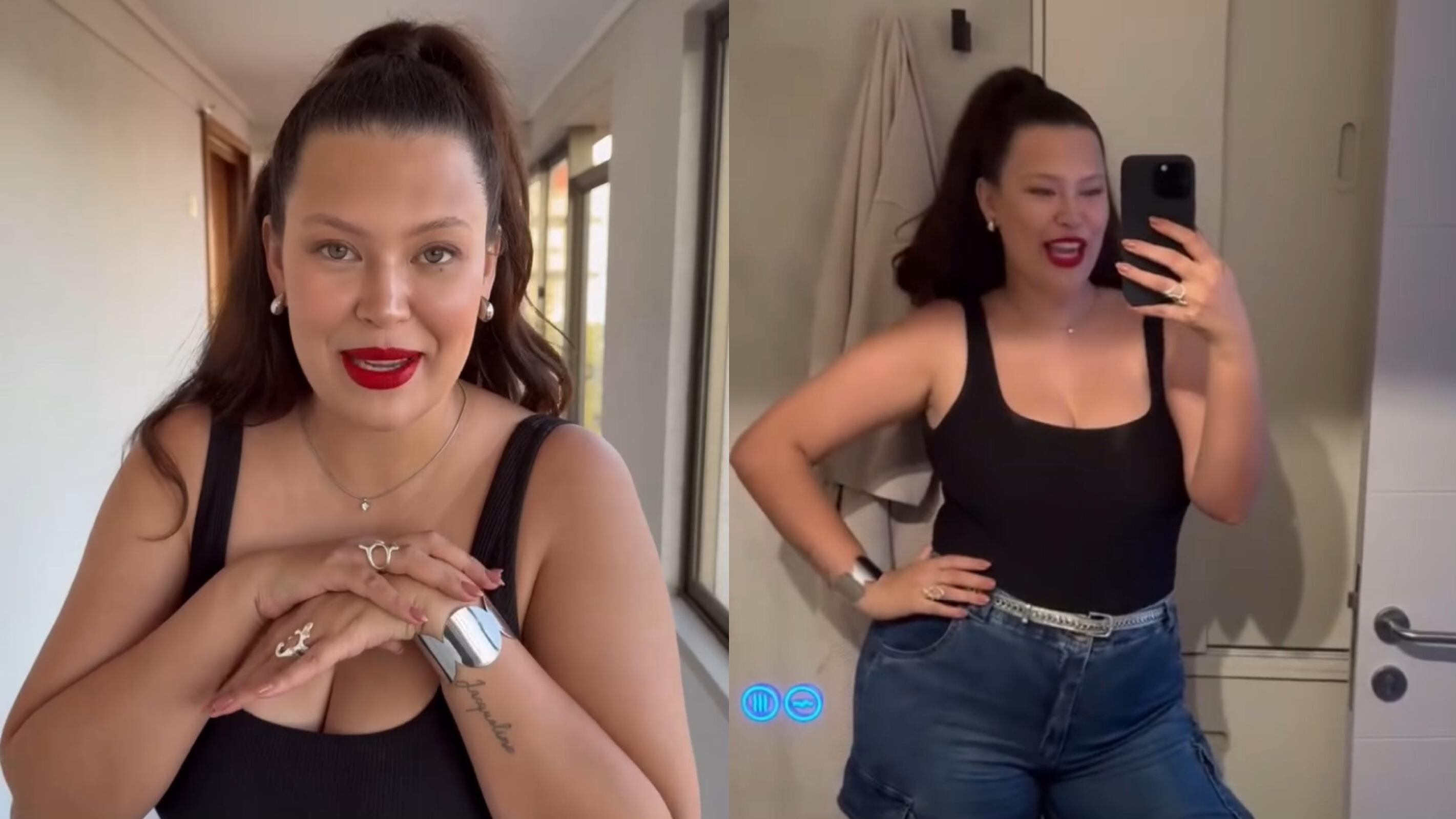 Michelle Carvalho volviendo a su departamento luego del encierro de Gran Hermano Chile 2024