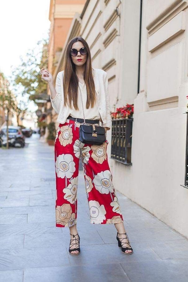 Pantalones culotte