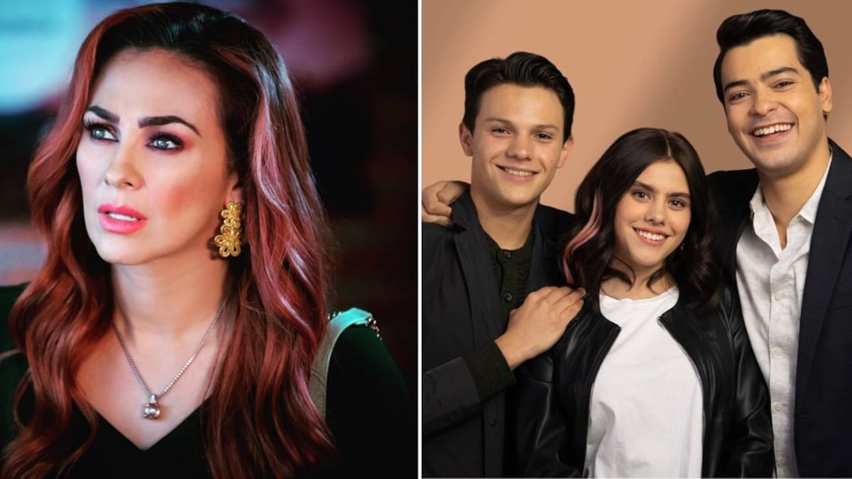 Aracely Arámbula tiene tres hijos en 'La madrastra'