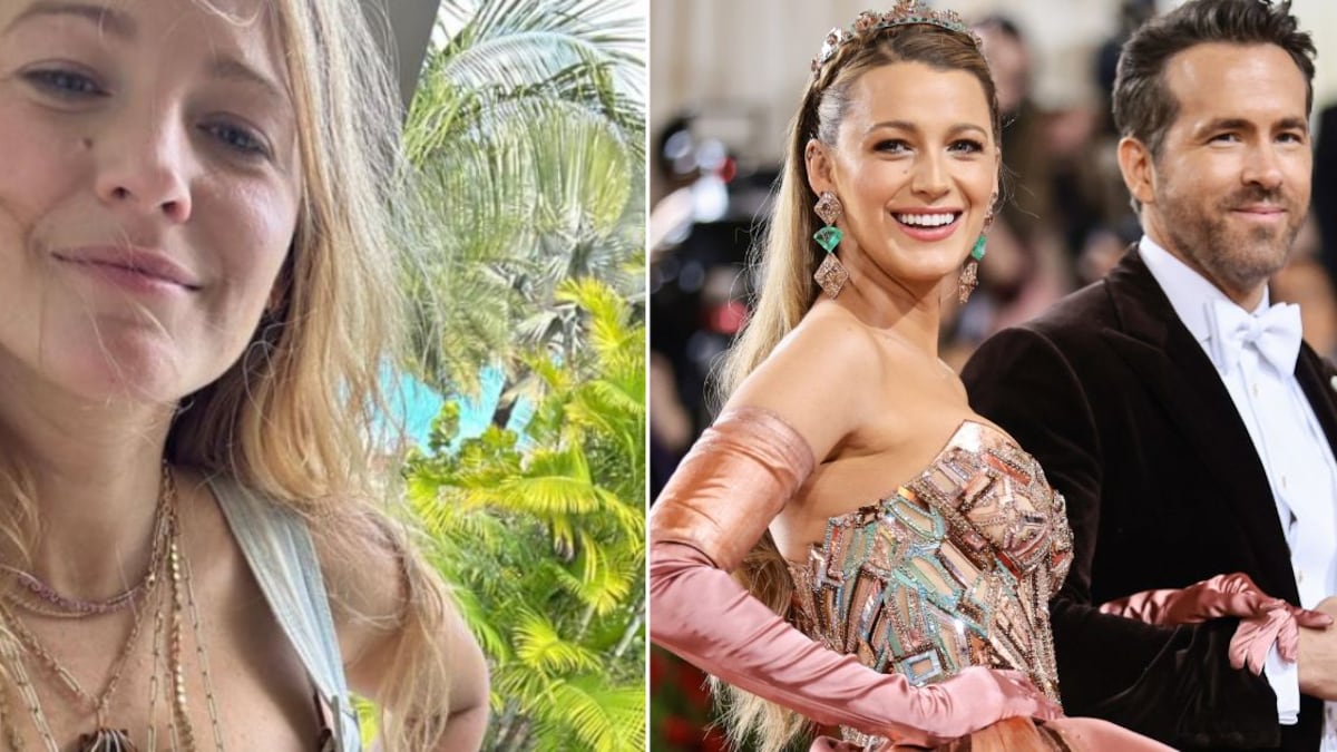 Blake Lively figura post parto
