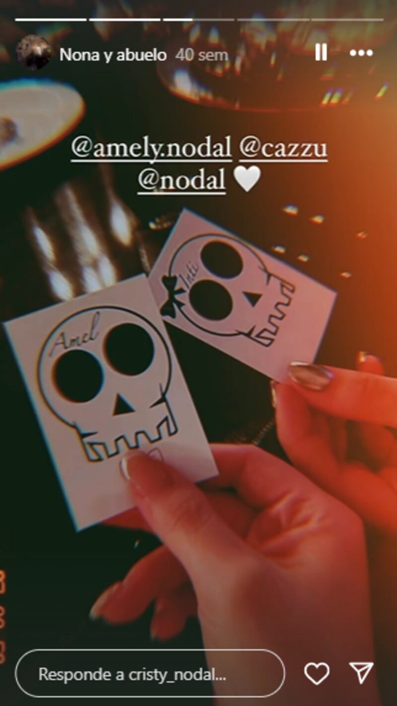 Cristy Nodal guarda en su perfil varios momentos con Cazzu