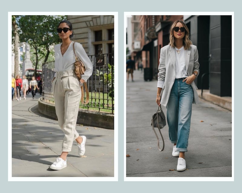 Tenis elegantes en tendencia.