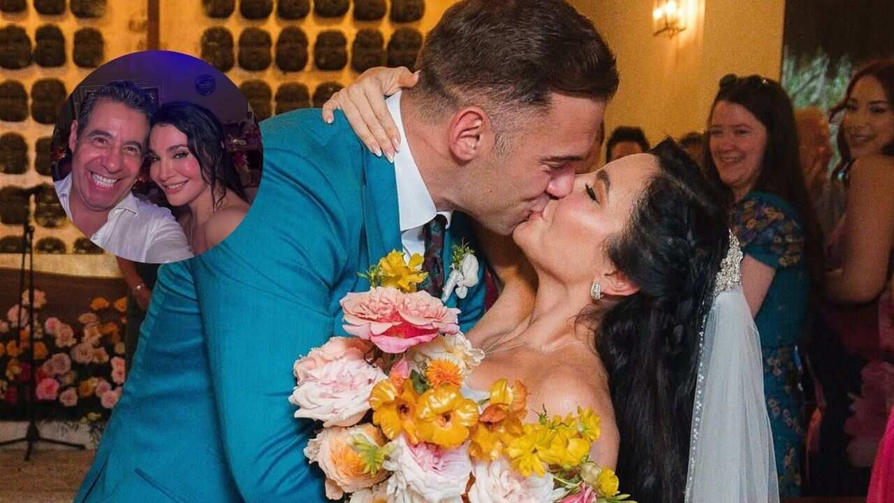 La actriz Martha Higareda llegó al altar con el videogamer Lewis Howes