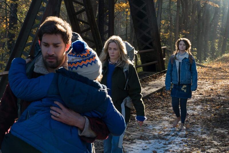 John Krasinski, Emily Blunt y Millie Simmonds encabezaron 'Un lugar en silencio'