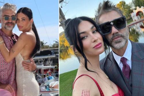 Novia de Alejandro Fernández marca tendencia: el bikini animal print que resalta curvas y es el ideal para el verano