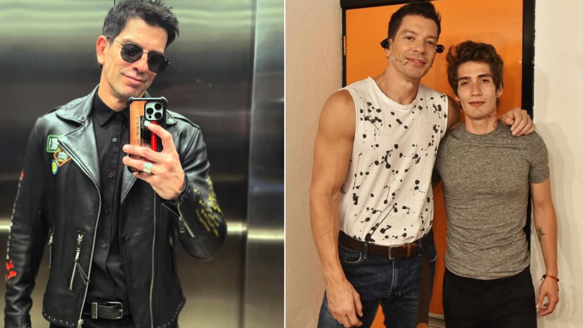 Yahir compartió una tierna postal durante el reencuentro con su hijo Tristán.