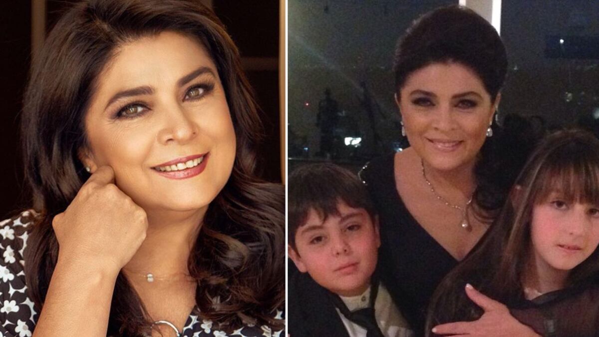 Los gemelos de Victoria Ruffo son fruto de su matrimonio con Omar Fayad