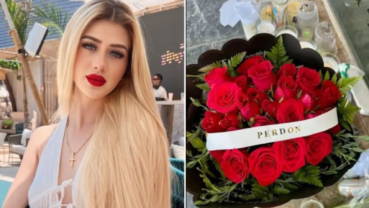 Valeria Márquez: el significado de las flores rojas que dejaron en su  estética – Nueva Mujer