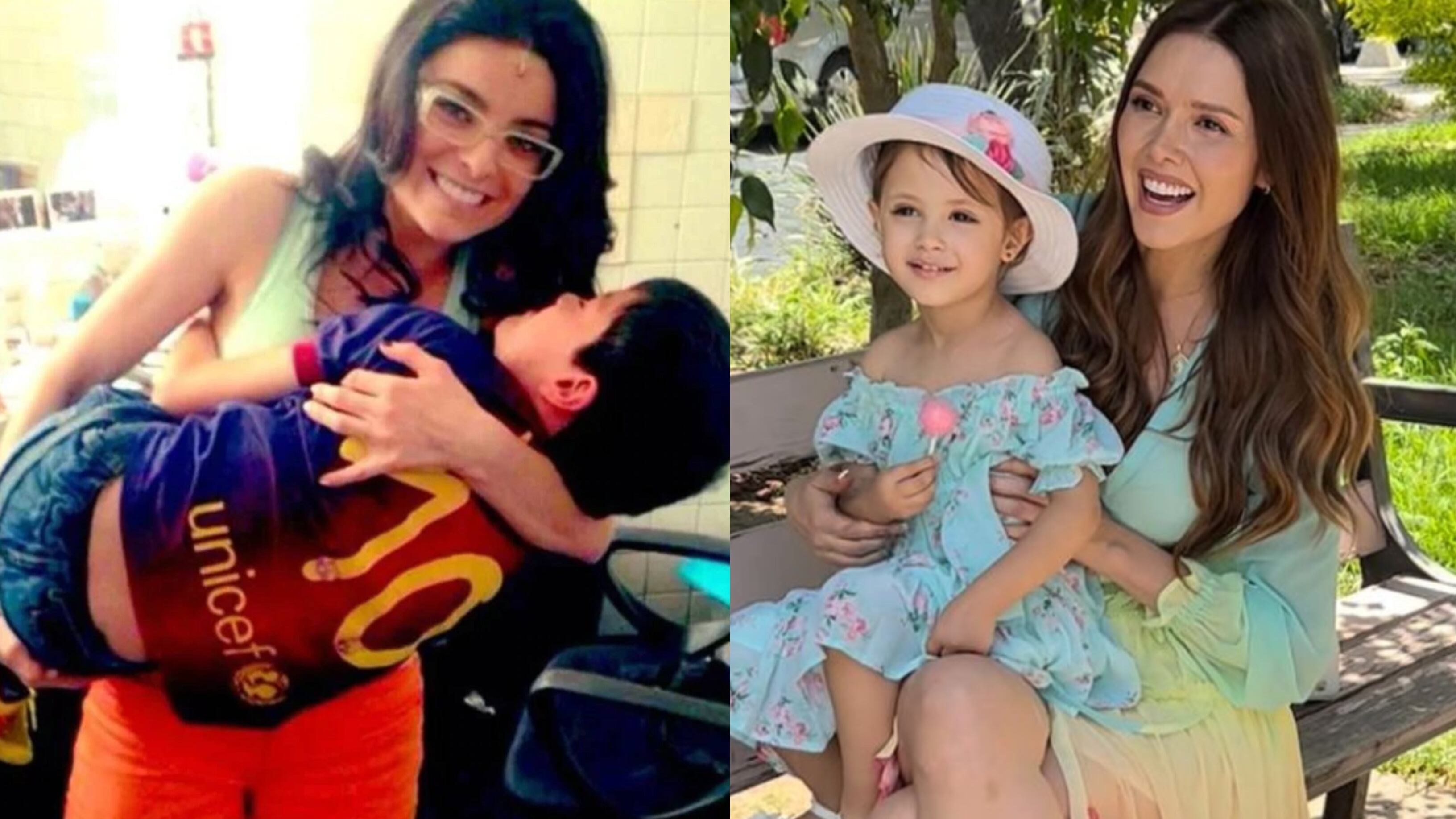 Marlene Favela y Violeta Isfel son madres ejemplares