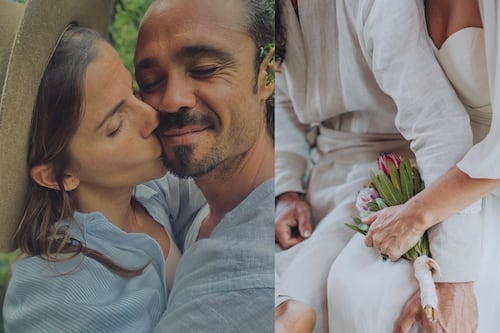 “Nos casamos sin protocolos, ni tarimas”: María Fernanda Yepes sobre su boda secreta