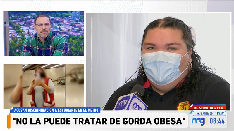Estudiante fue discriminada por su peso en el Metro de Santiago