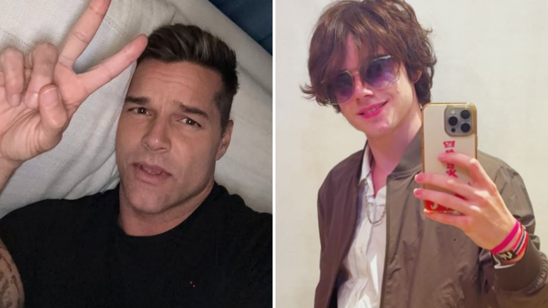 Valentino, hijo de Ricky Martin, apoyó a las víctimas del incendio en California, pero recibió críticas en las redes sociales.