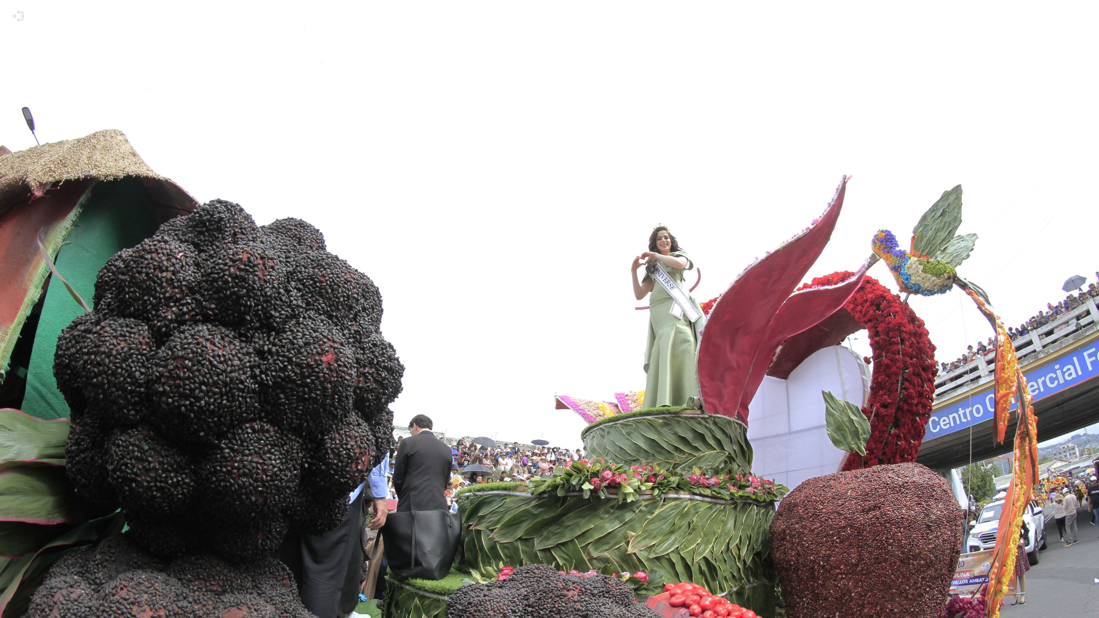 DESFILE FIESTA DE LAS FLORES Y LAS FRUTAS EN AMBATO