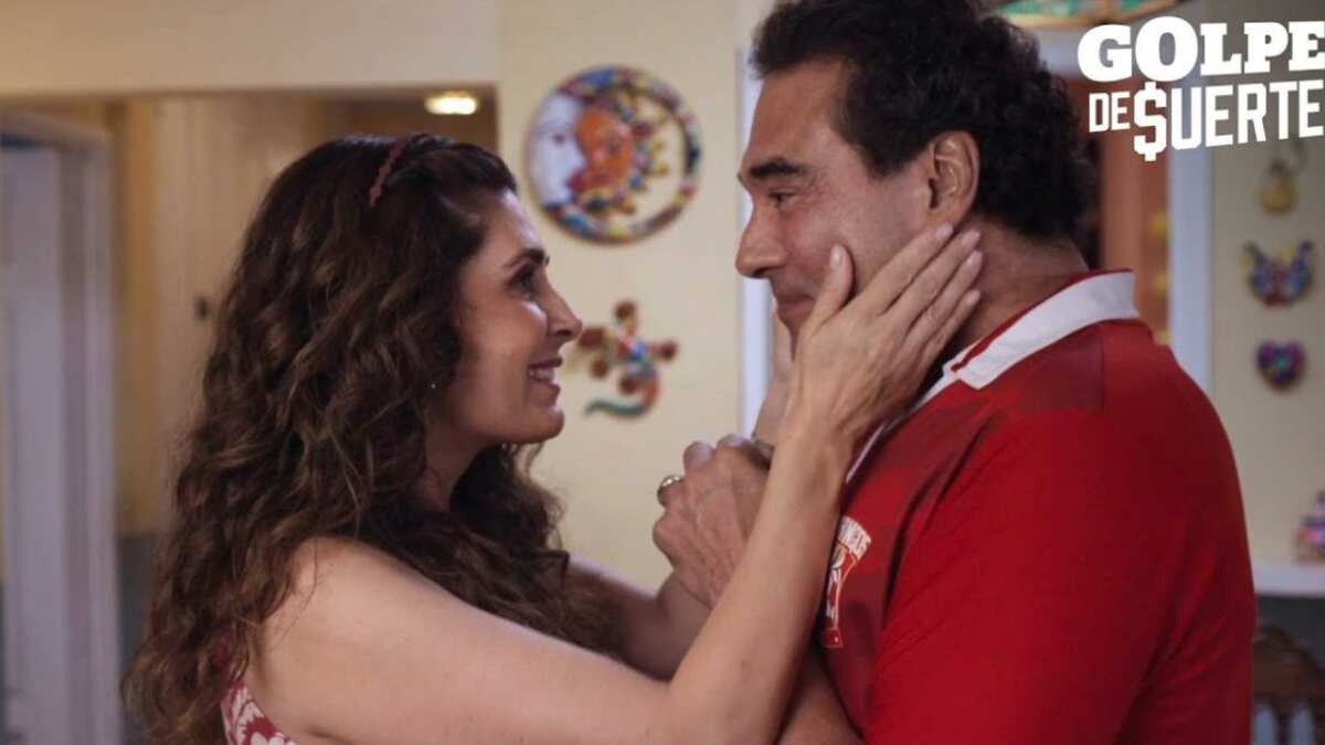 Escenas de la telenovela mexicana 'Golpe de suerte'