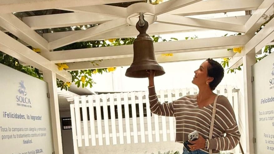 “La Flaca” Guerrero visita SOLCA