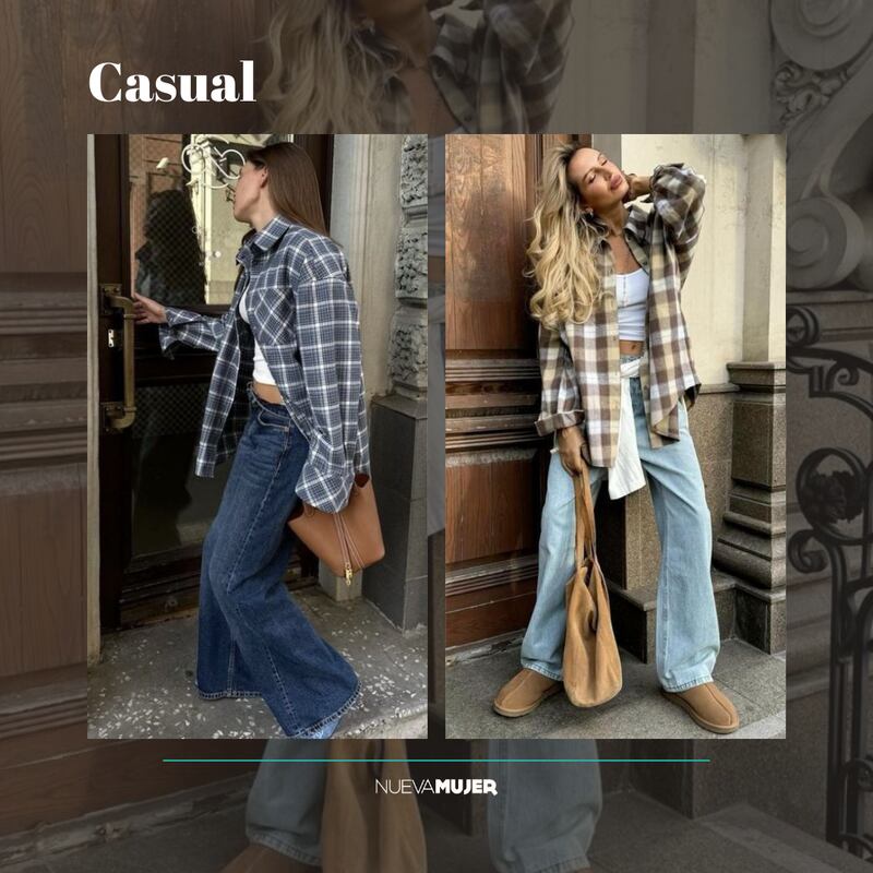 Las camisas de estilo grunge serán tendencia.