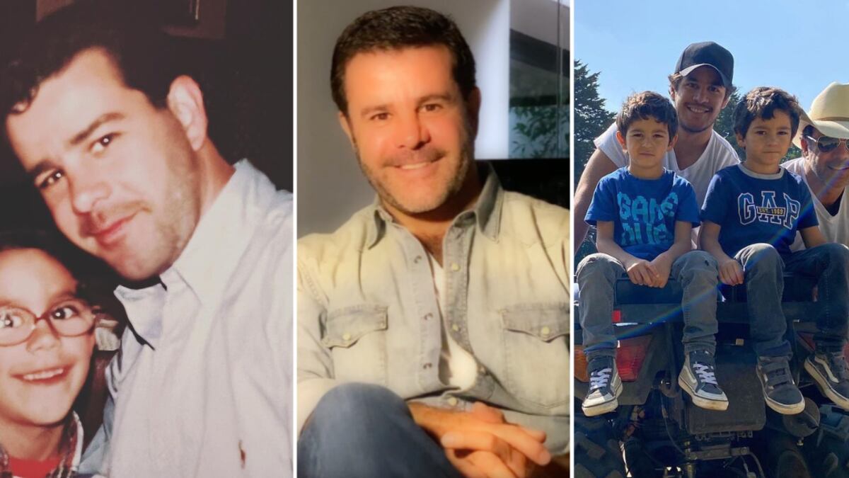 Eduardo Capetillo y su hijo mayor parecen dos gotas de agua