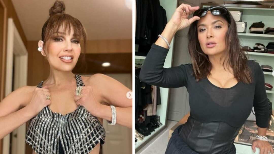 Thalía y Salma Hayek demuestran que las mujeres de 50 pueden disfrutar de su sensualidad