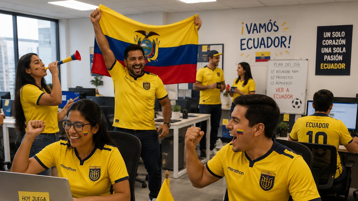 El Mundial en la oficina