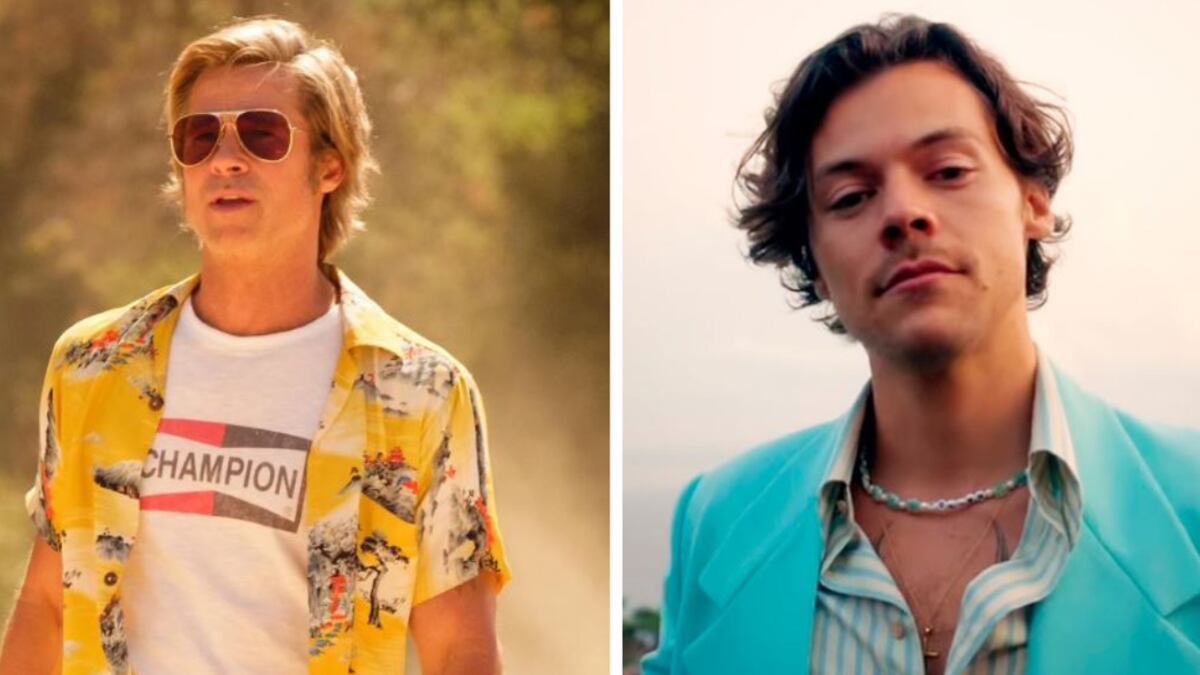 Brad Pitt y Harry Styles