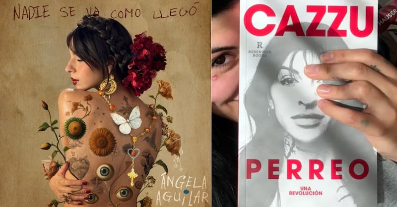 Ángela Aguilar lanza su nuevo álbum y Cazzu comienza su gira de promoción de su libro 'Perreo, una revolución' en México