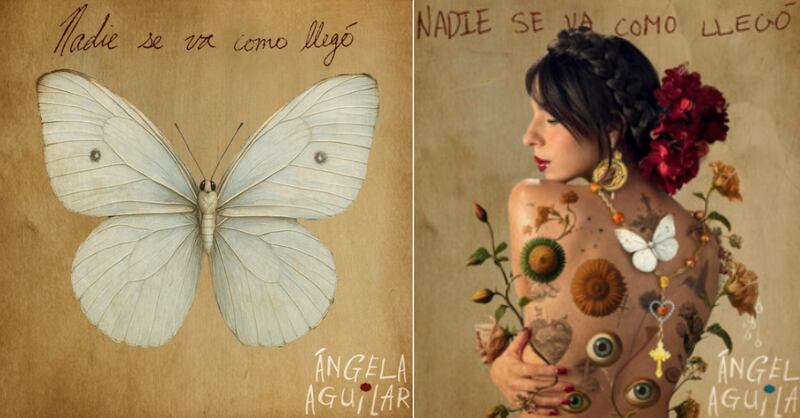 Ángela Aguilar estrena 'Nadie se va como llegó'.