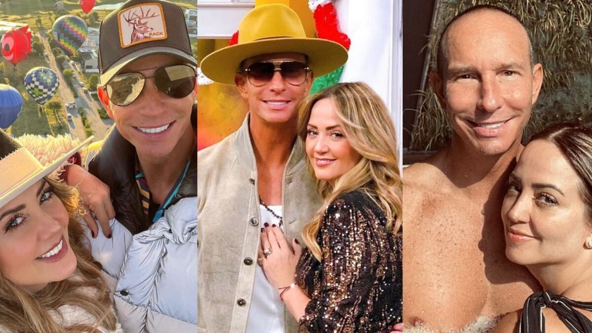 Andrea Legarreta y Erik Rubín