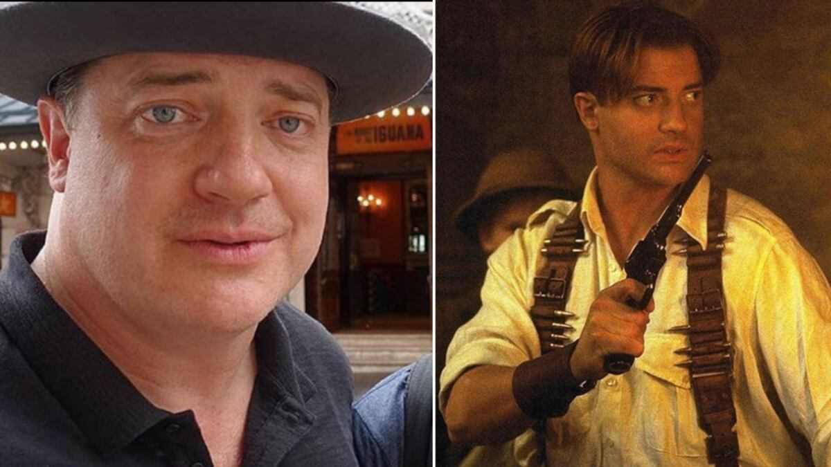 Brendan Fraser es de los famosos más admirados de Hollywood.