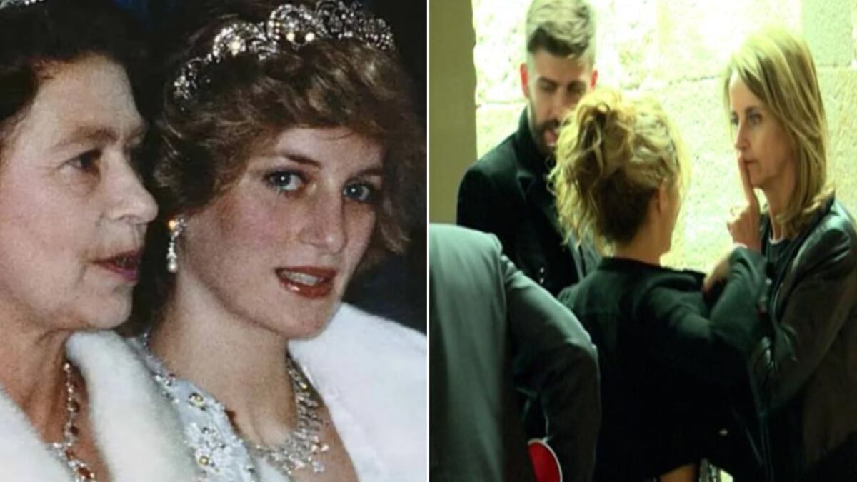 Un momento de Shakira con su suegra se volvió viral.