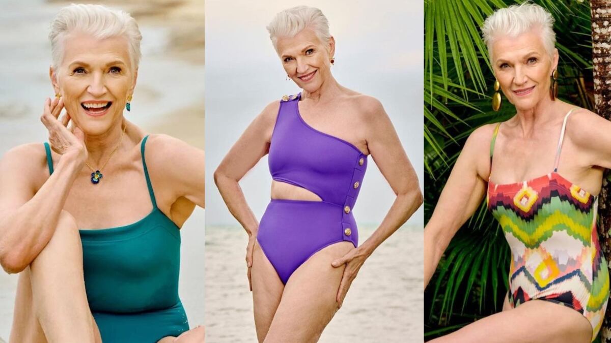 Maye Musk para Sports Illustrated
