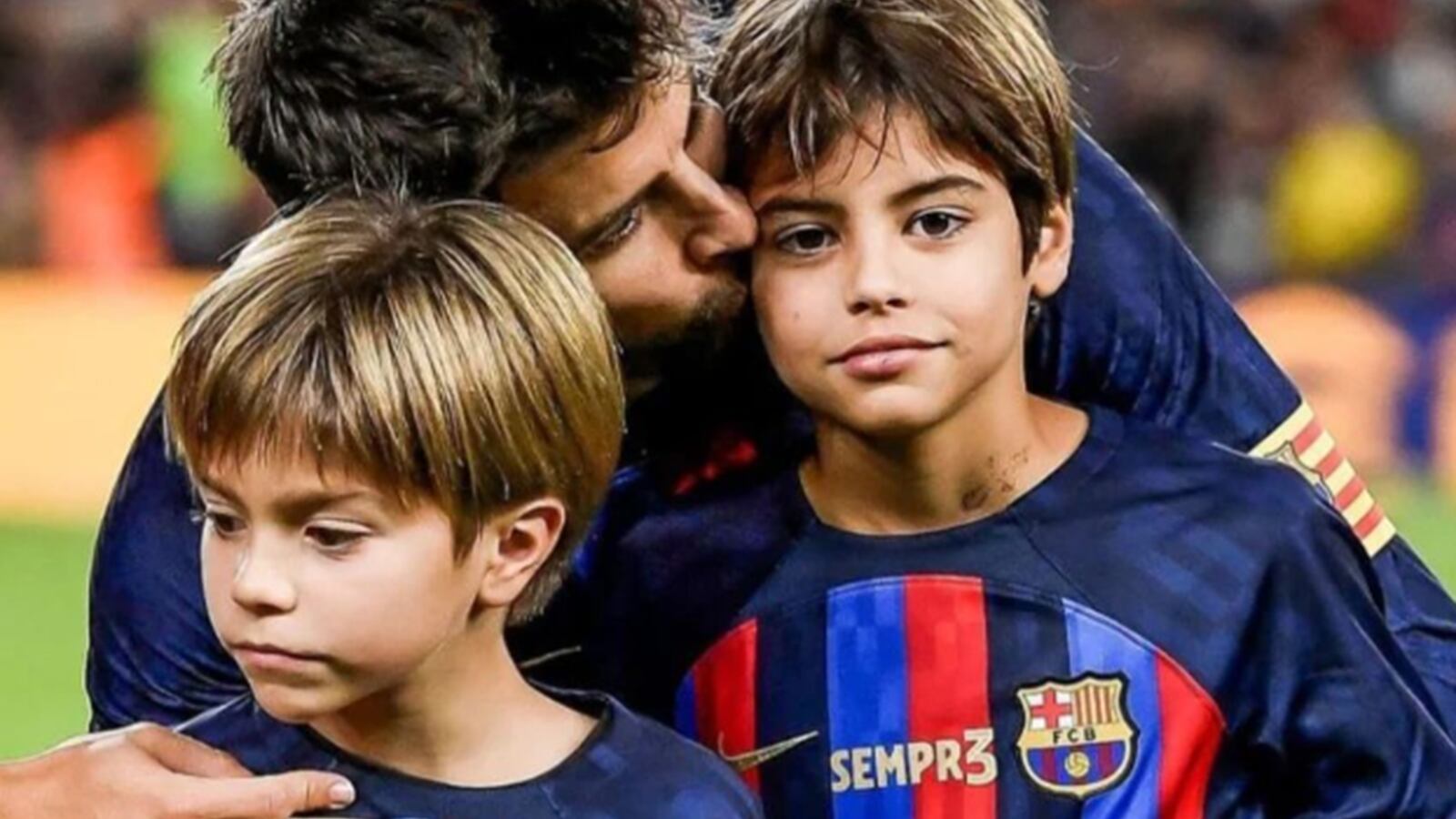 Hijos de Piqué lo desprecian cada vez más.