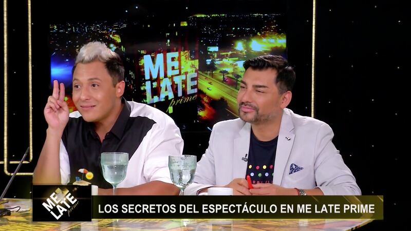 Sergio Rojas y Andrés Caniulef en "Me Late Prime"