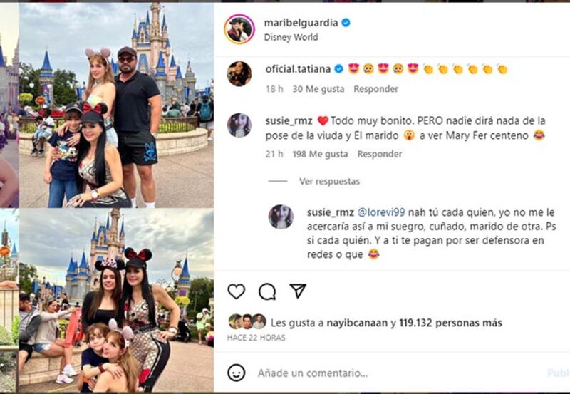 Maribel Guardia esposo y nuera