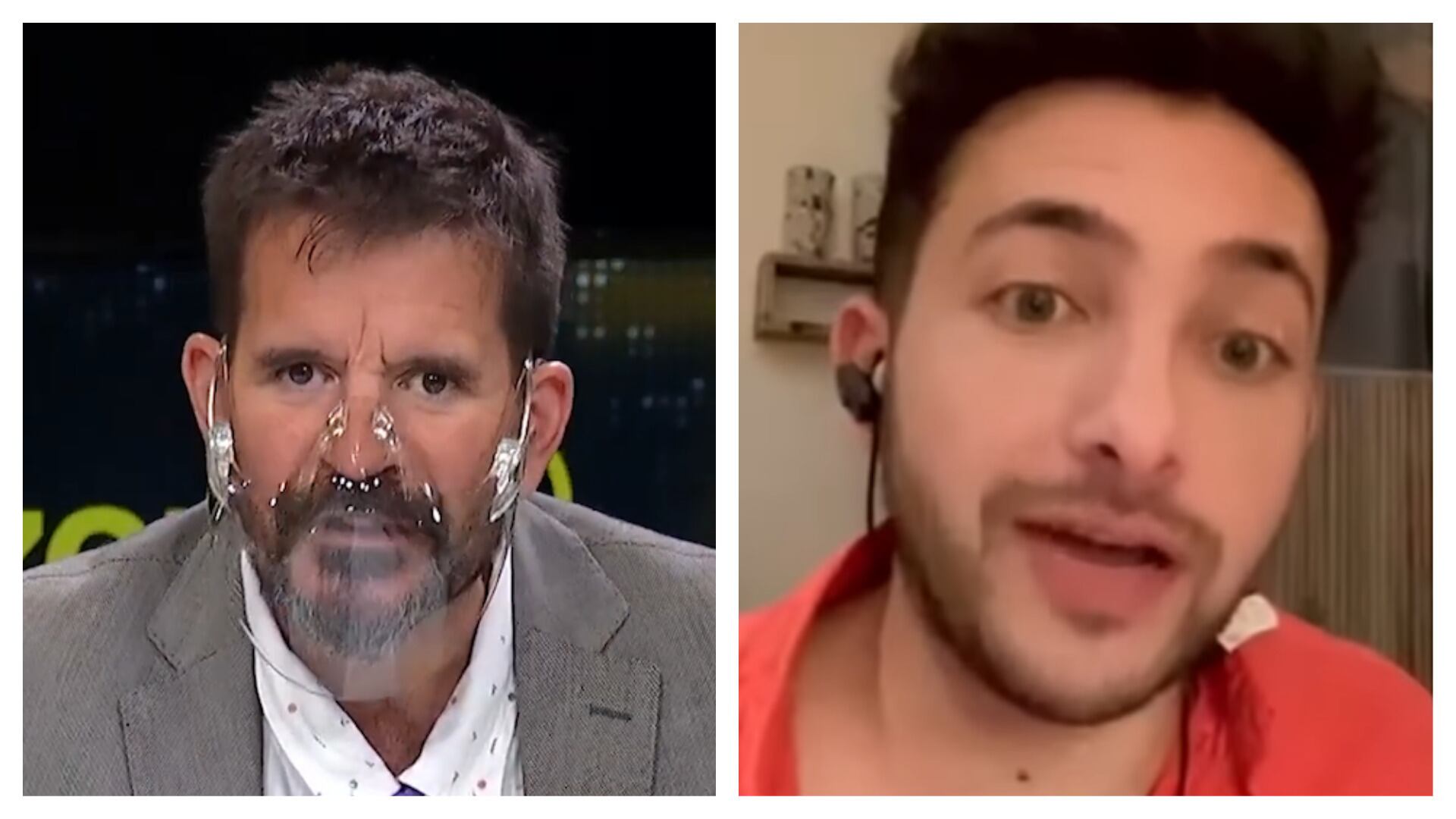 Vasco Moulian y Hugo Valencia