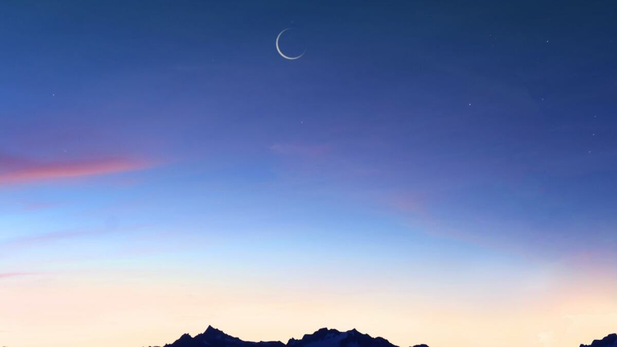 La Luna y Júpiter se unirán y entre ellos está Venus un fenómeno hermoso