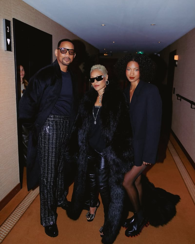 Will Smith, Jada Pinkett y Willow