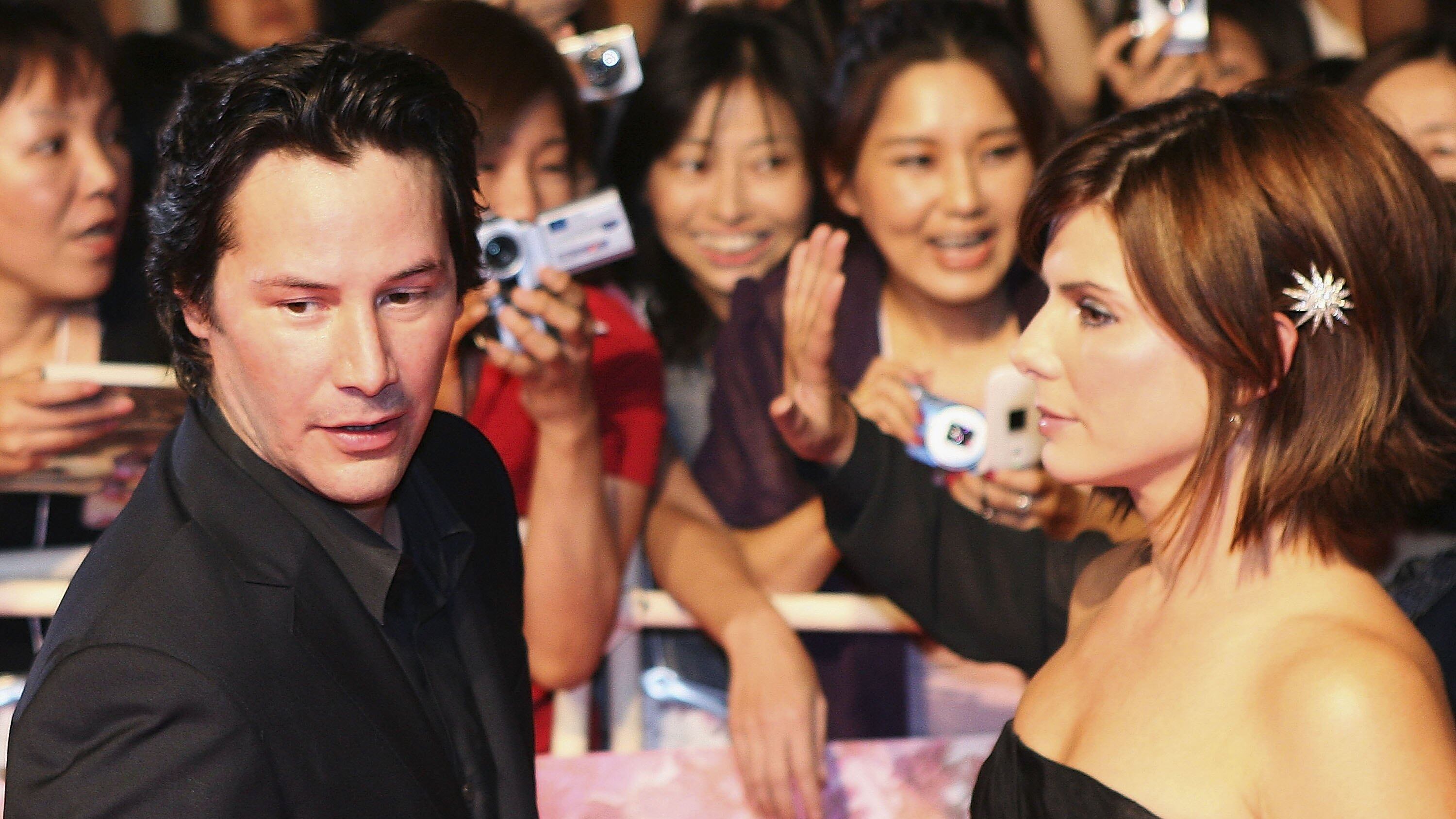 Keanu Reeves y Sandra Bullock