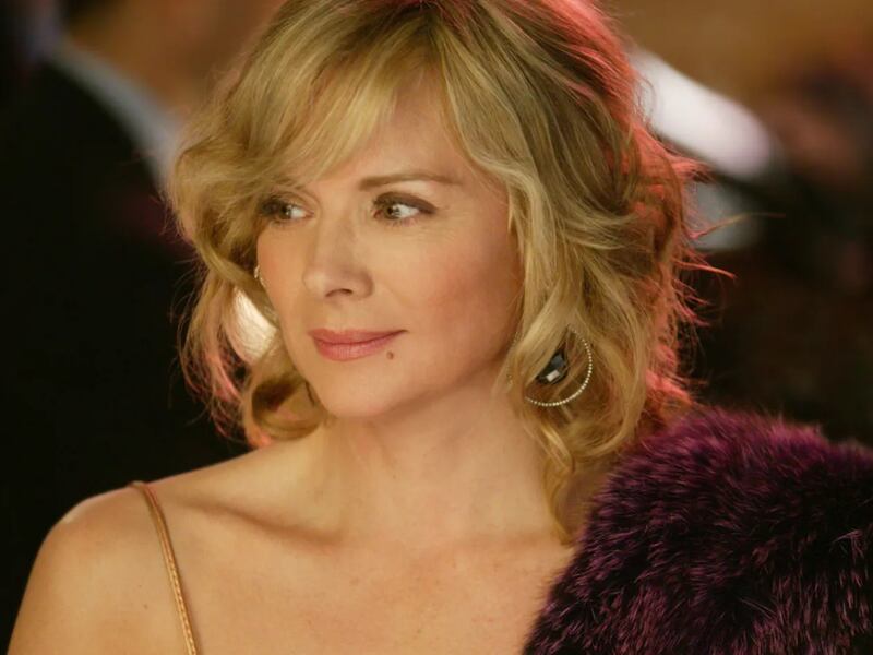 "Samantha Jones" tuvo varios cambios de look.