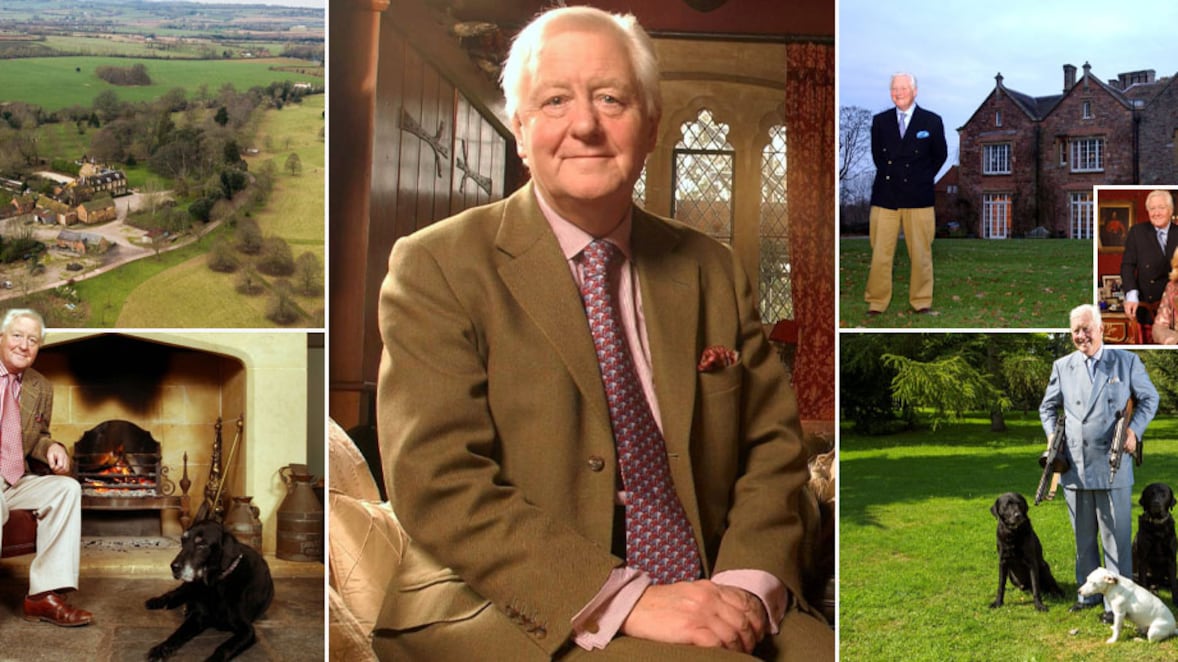 El aristócrata británico de 79 años Sir Benjamin Slade ha reavivado una polémica búsqueda.