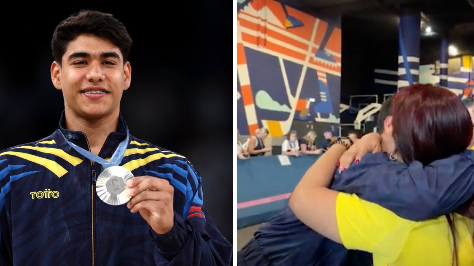 Historia de la mamá hermano y entrenador de Ángel Barajas