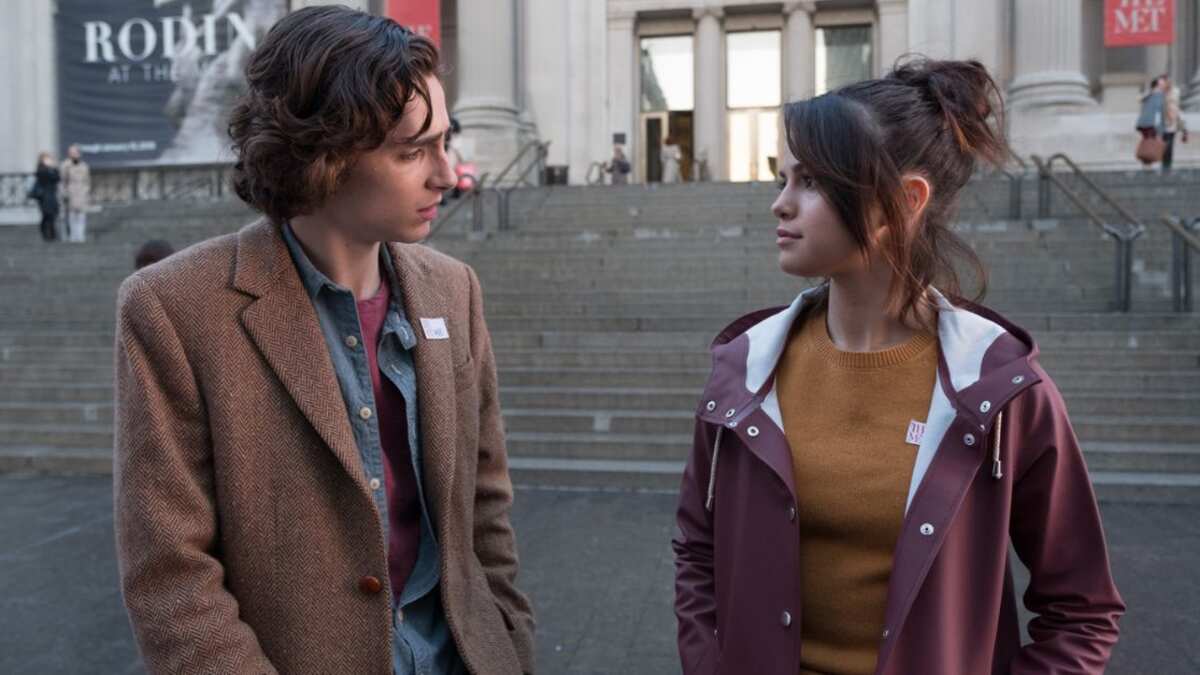 Escena de 'Un día lluvioso en Nueva York'